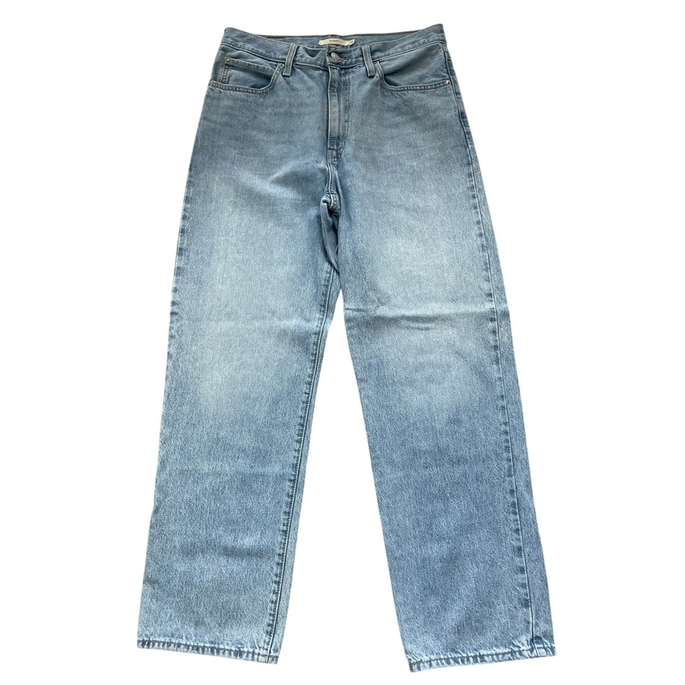Levi's Sky Blue Wide Leg Jeans